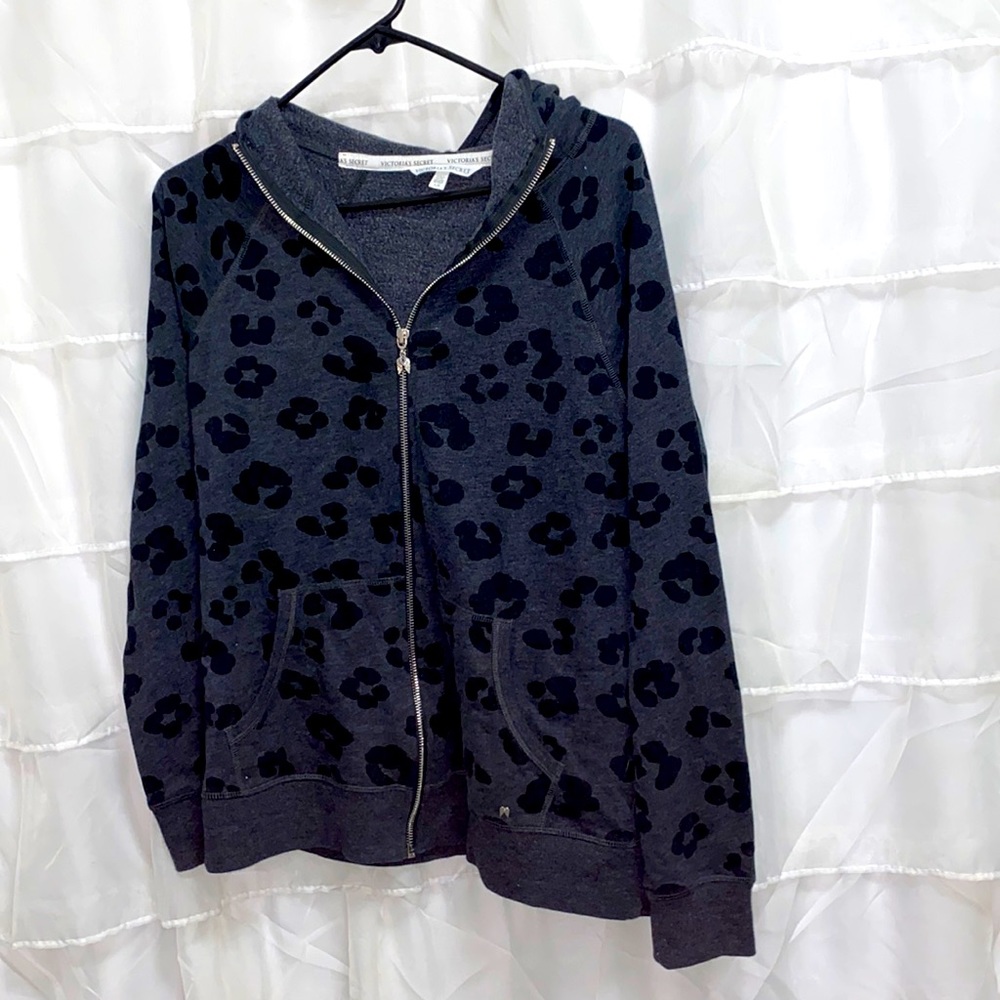 Junior Victoria Secret zip up hoodie